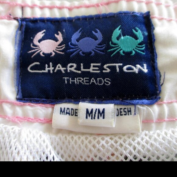 Charleston Threads Mens Fully Lined Multicolor Patchwork Swim Trunk-32W-36W or M - Picture 6 of 6